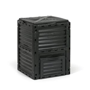 B2B Partner Kunststoffkomposter 300 L, schwarz