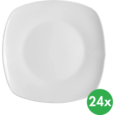 B2B Partner Mona Quadratischer Teller - 24x24cm B2B Partner Mona Quadratischer Teller - 24x24cm