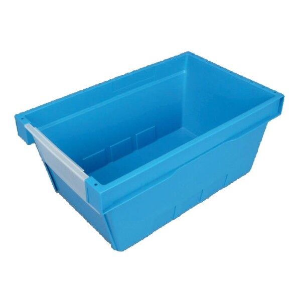 Allit Einschiebbare transportkiste mit transparenter frontseite, 490 x 300 x Allit Einschiebbare transportkiste mit transparenter frontseite, 490 x 300 x
