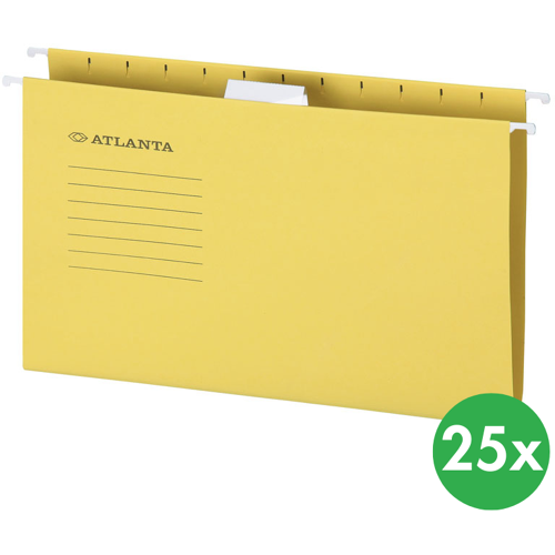 B2B Partner Hängemappen A4, gelb, 25 Stk.