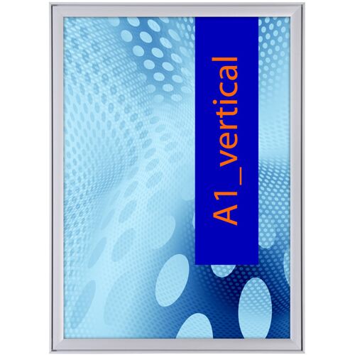 Jansen Display Plakat-Cliprahmen, wasserfest, 204 x 291 mm