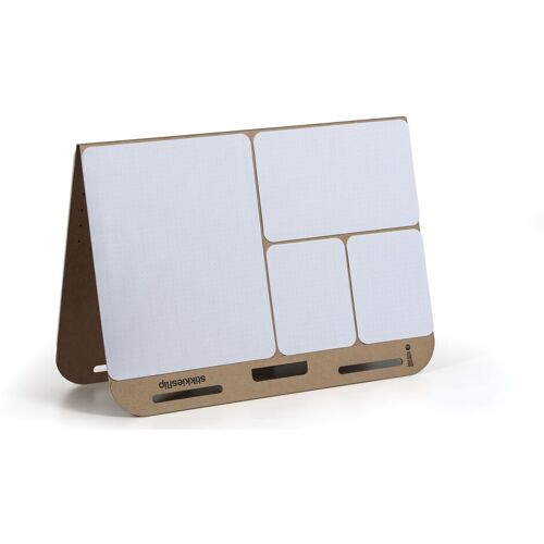 B2B Partner Schreibtisch-Flipchart selbstklebend, 125 Blatt, Mix-Maße