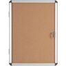 Bi-Office Interne Informationsvitrine aus Kork, 500 x 674 mm