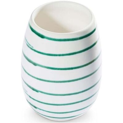 Gmundner Keramik Vase 15cm Grün Geflammt - Vase Gmundner Keramik Vase 15cm Grün Geflammt - Vase