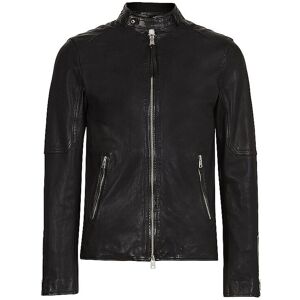 Allsaints Lederjacke Cora Schwarz   Herren   Größe: Xxl   Ml014p