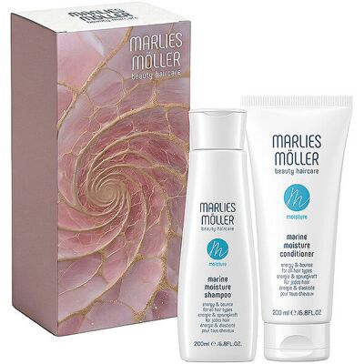 MARLIES MÖLLER Geschenkset - Marine Moisture Shampoo & Conditioner Set 2x200ml MARLIES MÖLLER Geschenkset - Marine Moisture Shampoo & Conditioner Set 2x200ml