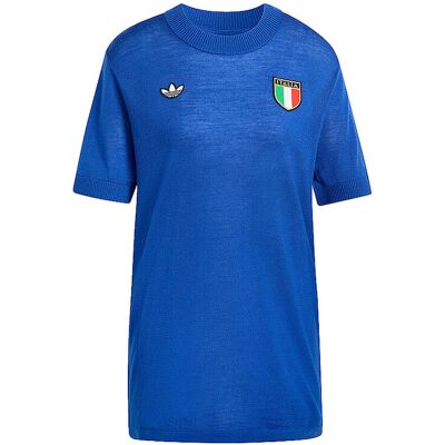 Adidas ORIGINALS Fußballtrikot Italien 70er blau L herren Adidas ORIGINALS Fußballtrikot Italien 70er blau L herren