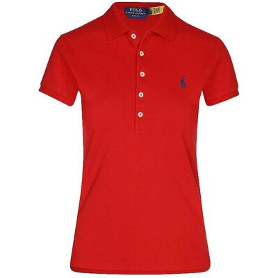POLO RALPH LAUREN Poloshirt JULIE rot L damen POLO RALPH LAUREN Poloshirt JULIE rot L damen