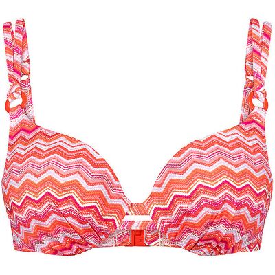 TRIUMPH Bikini Oberteil MIX & MATCH SUMMER orange / light combination orange 42D damen TRIUMPH Bikini Oberteil MIX & MATCH SUMMER orange / light combination orange 42D damen