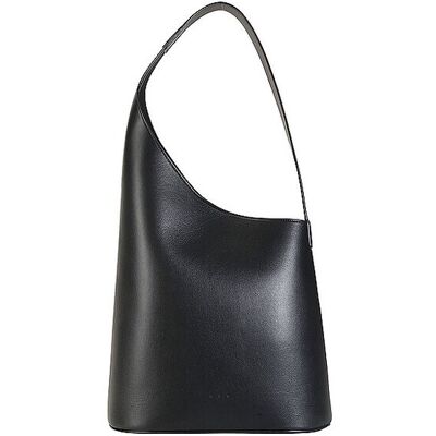 AESTHER EKME Ledertasche - Schultertasche LUNE TOTE schwarz damen AESTHER EKME Ledertasche - Schultertasche LUNE TOTE schwarz damen