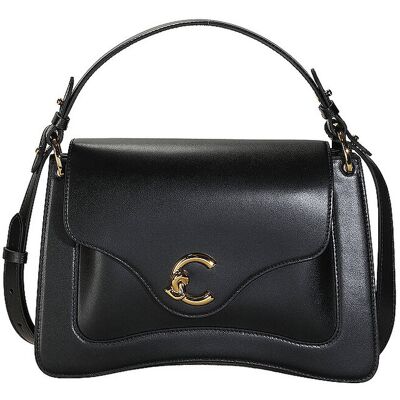 Coccinelle Ledertasche - Henkeltasche C-ME CALF schwarz damen Coccinelle Ledertasche - Henkeltasche C-ME CALF schwarz damen