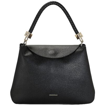 Coccinelle Ledertasche - Henkeltasche TIGGY schwarz damen Coccinelle Ledertasche - Henkeltasche TIGGY schwarz damen