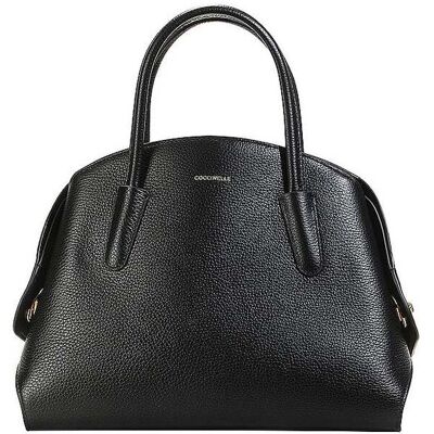 Coccinelle Ledertasche - Henkeltasche TYLDE schwarz damen Coccinelle Ledertasche - Henkeltasche TYLDE schwarz damen