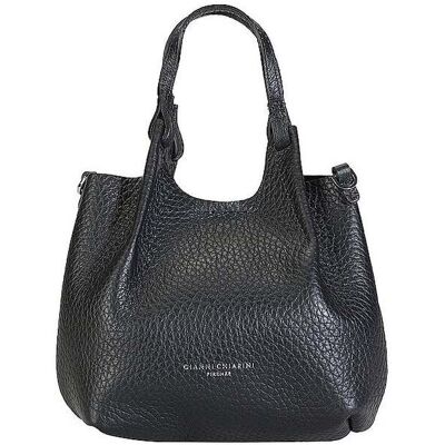 GIANNI CHIARINI Ledertasche - Hobo Bag DUA Small schwarz damen GIANNI CHIARINI Ledertasche - Hobo Bag DUA Small schwarz damen