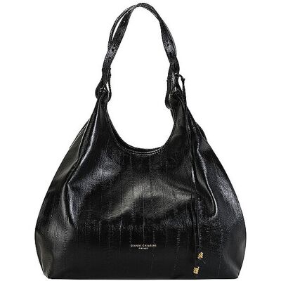 GIANNI CHIARINI Ledertasche - Hobo Bag DUA L schwarz damen GIANNI CHIARINI Ledertasche - Hobo Bag DUA L schwarz damen