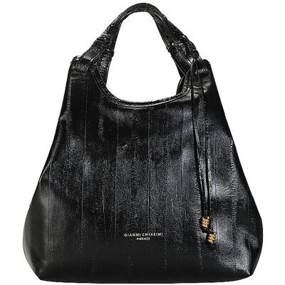 GIANNI CHIARINI Ledertasche - Hobo Bag DUA Medium schwarz damen GIANNI CHIARINI Ledertasche - Hobo Bag DUA Medium schwarz damen