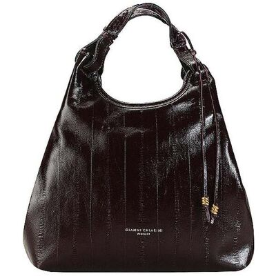 GIANNI CHIARINI Ledertasche - Hobo Bag DUA Medium dunkelrot damen GIANNI CHIARINI Ledertasche - Hobo Bag DUA Medium dunkelrot damen
