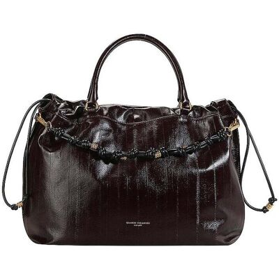GIANNI CHIARINI Ledertasche - Henkeltasche MORGANA dunkelrot damen GIANNI CHIARINI Ledertasche - Henkeltasche MORGANA dunkelrot damen