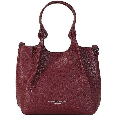 GIANNI CHIARINI Ledertasche - Hobo Bag DUA Small dunkelrot damen GIANNI CHIARINI Ledertasche - Hobo Bag DUA Small dunkelrot damen