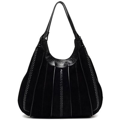 GIANNI CHIARINI Ledertasche - Hobo Bag DUA Large schwarz damen GIANNI CHIARINI Ledertasche - Hobo Bag DUA Large schwarz damen
