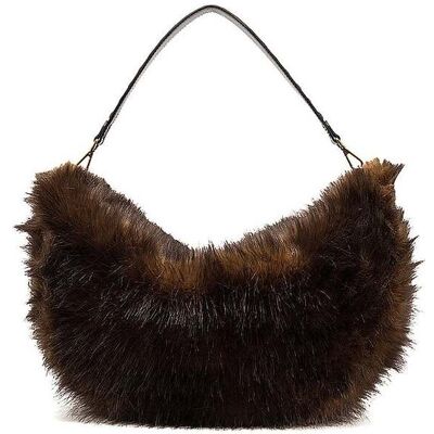 GIANNI CHIARINI Tasche - Schultertasche in Felloptik CLEO braun Damen GIANNI CHIARINI Tasche - Schultertasche in Felloptik CLEO braun Damen