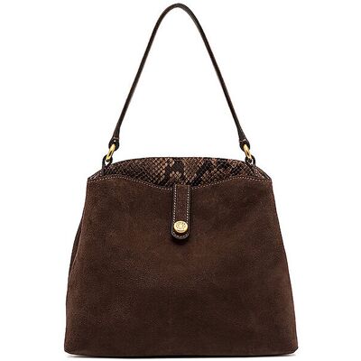 GIANNI CHIARINI Ledertasche - Schultertasche FIONA braun Damen GIANNI CHIARINI Ledertasche - Schultertasche FIONA braun Damen