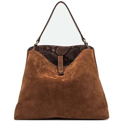 GIANNI CHIARINI Ledertasche - Schultertasche FIONA camel Damen GIANNI CHIARINI Ledertasche - Schultertasche FIONA camel Damen