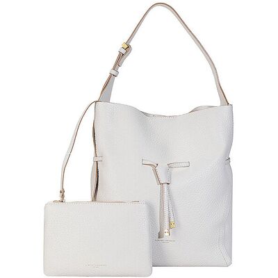 GIANNI CHIARINI Ledertasche - Bucket Bag SIENNA creme Damen GIANNI CHIARINI Ledertasche - Bucket Bag SIENNA creme Damen