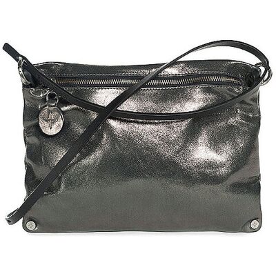 INA KENT Ledertasche - Umhängetasche MOONLIT ed.1 grau damen INA KENT Ledertasche - Umhängetasche MOONLIT ed.1 grau damen