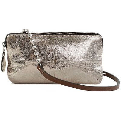 INA KENT Ledertasche - Umhängetasche IVIET ED.3 grau damen INA KENT Ledertasche - Umhängetasche IVIET ED.3 grau damen