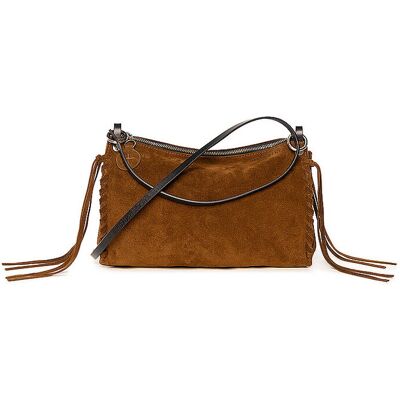 INA KENT Ledertasche - Umhängetasche ORNAMENT ED. 5 braun damen INA KENT Ledertasche - Umhängetasche ORNAMENT ED. 5 braun damen