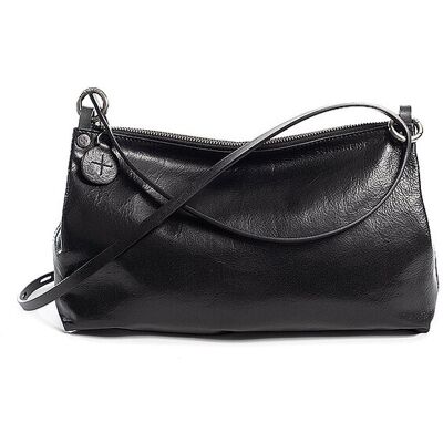INA KENT Ledertasche - Umhängetasche ORNAMENT ed.2 schwarz damen INA KENT Ledertasche - Umhängetasche ORNAMENT ed.2 schwarz damen