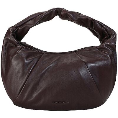 LES VISIONNAIRES Ledertasche - Hobo GRETA ESSENTIAL SILKY dunkelrot damen LES VISIONNAIRES Ledertasche - Hobo GRETA ESSENTIAL SILKY dunkelrot damen