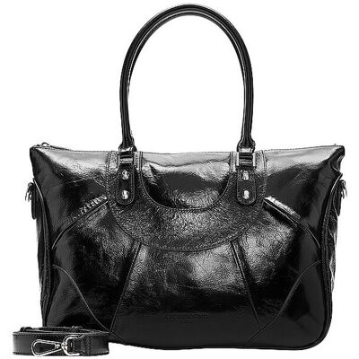 LIEBESKIND BERLIN Ledertasche - Henkeltasche ARCHIVE ESTHER SATCHEL M schwarz Damen LIEBESKIND BERLIN Ledertasche - Henkeltasche ARCHIVE ESTHER SATCHEL M schwarz Damen