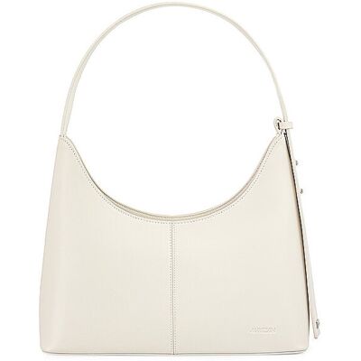 Marc CAIN Ledertasche - Schultertasche hellgrau damen Marc CAIN Ledertasche - Schultertasche hellgrau damen