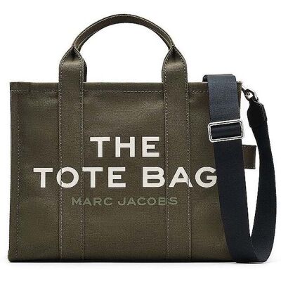 Marc JACOBS Tasche - Tote Bag THE MEDIUM TOTE CANVAS dunkelgrün damen Marc JACOBS Tasche - Tote Bag THE MEDIUM TOTE CANVAS dunkelgrün damen
