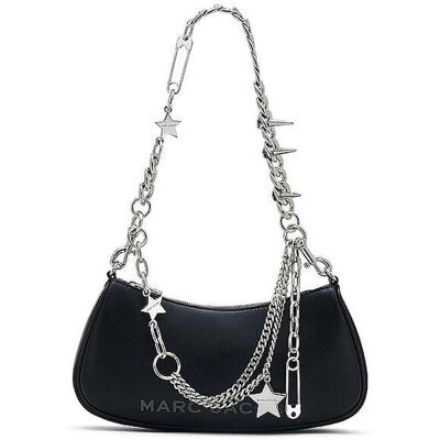 Marc JACOBS Ledertasche - Schultertasche THE SHOULDER BAG schwarz damen Marc JACOBS Ledertasche - Schultertasche THE SHOULDER BAG schwarz damen