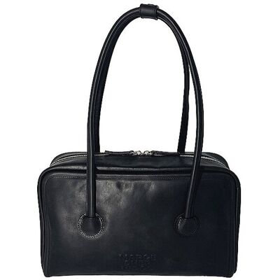 MARGESHERWOOD Ledertasche - Schultertasche SOFT BOSTON schwarz damen MARGESHERWOOD Ledertasche - Schultertasche SOFT BOSTON schwarz damen