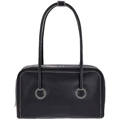 MARGESHERWOOD Ledertasche - Schultertasche SOFT BOSTON schwarz damen MARGESHERWOOD Ledertasche - Schultertasche SOFT BOSTON schwarz damen