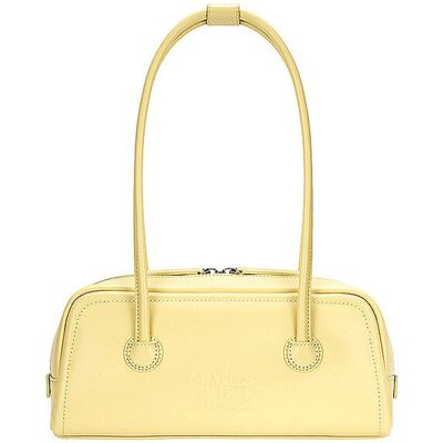 MARGESHERWOOD Ledertasche - Schultertasche SOFT BOSTON EW gelb damen MARGESHERWOOD Ledertasche - Schultertasche SOFT BOSTON EW gelb damen
