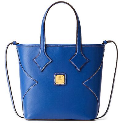 MCM Ledertasche - Shopper DIA Mini blau Damen MCM Ledertasche - Shopper DIA Mini blau Damen