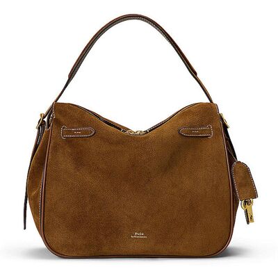 POLO RALPH LAUREN Ledertasche - Umhängetasche Large braun damen POLO RALPH LAUREN Ledertasche - Umhängetasche Large braun damen