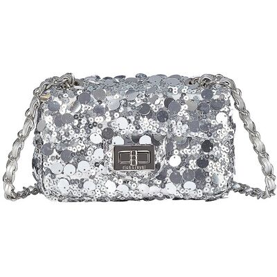 RICHROYAL Tasche - Mini Bag silber damen RICHROYAL Tasche - Mini Bag silber damen