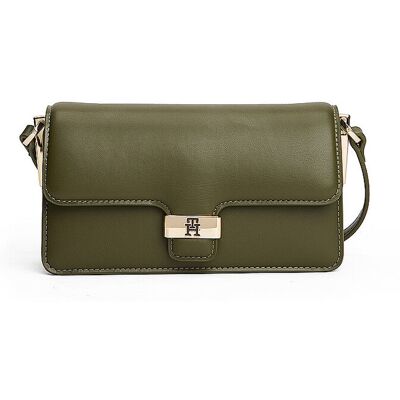 Tommy Hilfiger Tasche - Mini Bag TH HERITAGE olive damen Tommy Hilfiger Tasche - Mini Bag TH HERITAGE olive damen