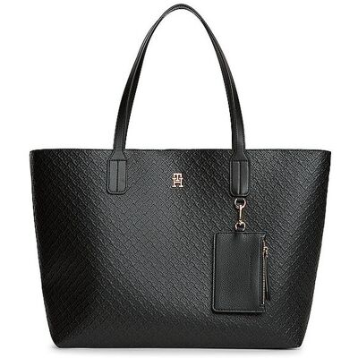 Tommy Hilfiger Tasche - Tote Bag TH ICON schwarz damen Tommy Hilfiger Tasche - Tote Bag TH ICON schwarz damen
