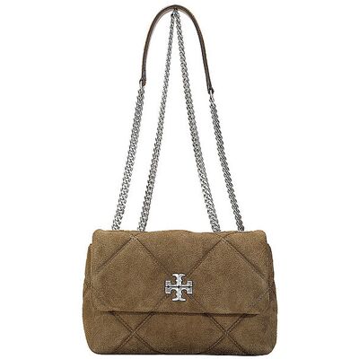 TORY BURCH Ledertasche - Umhängetasche KIRA olive damen TORY BURCH Ledertasche - Umhängetasche KIRA olive damen