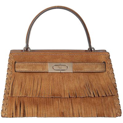 TORY BURCH Ledertasche - Henkeltasche LEE RADZIWILL camel damen TORY BURCH Ledertasche - Henkeltasche LEE RADZIWILL camel damen