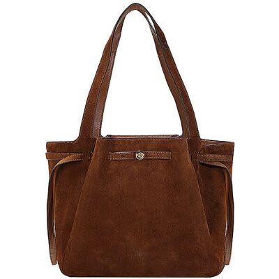 TORY BURCH Ledertasche - Shopper braun Damen TORY BURCH Ledertasche - Shopper braun Damen