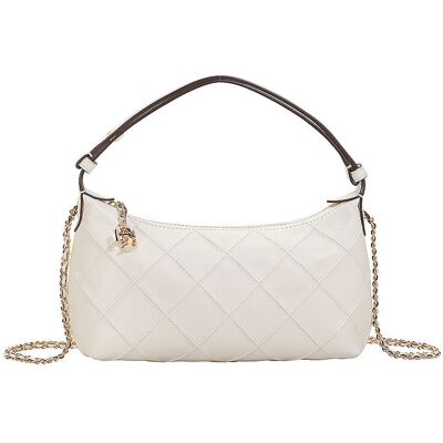 TORY BURCH Ledertasche - Pouche FLEMING creme Damen TORY BURCH Ledertasche - Pouche FLEMING creme Damen