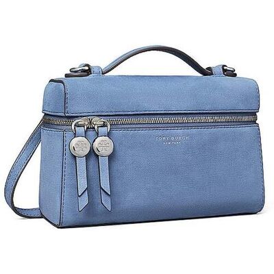 TORY BURCH Ledertasche - Henkeltasche ROMY blau damen TORY BURCH Ledertasche - Henkeltasche ROMY blau damen